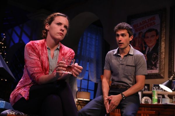 Liza J. Bennett (Brooke Wyeth), Charles Socarides (Trip Wyeth) Photo