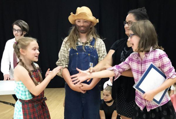 BARNYARD FOLLIES by Sam Carner - the people and animals of the farm help keep the lan Photo