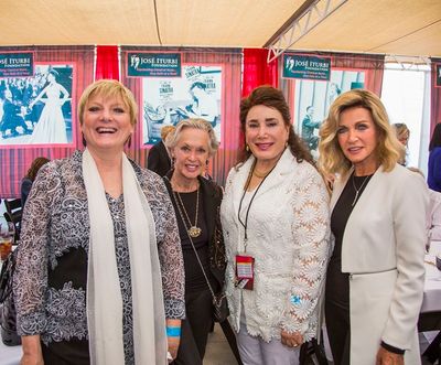 TV Icon Alison Argnrim, Legendary Golden Globe winner Tippi Hedren, Jose' Iturbi Pres Photo