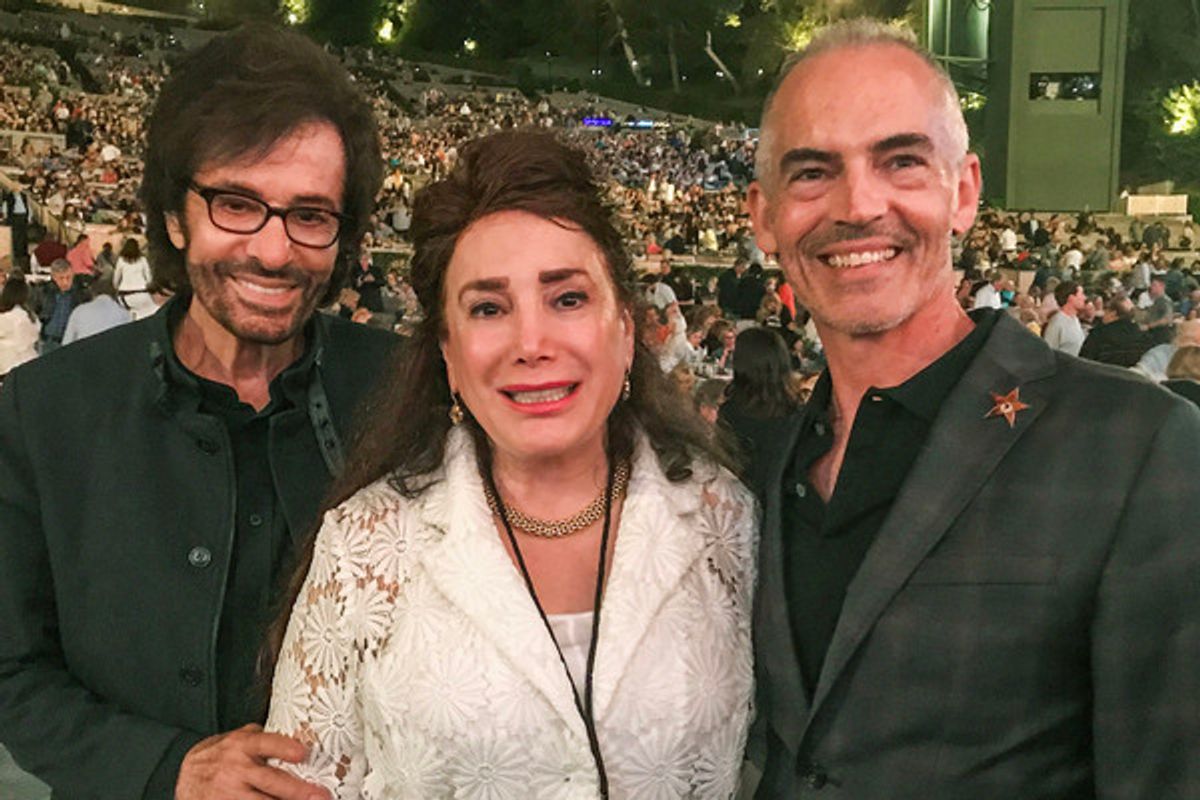  Academy Award/Golden Globe Winner George Chakiris, Jose' Iturbi Foundation President Donelle Dadigan and Councilman Mithc O'Farrell
 at 