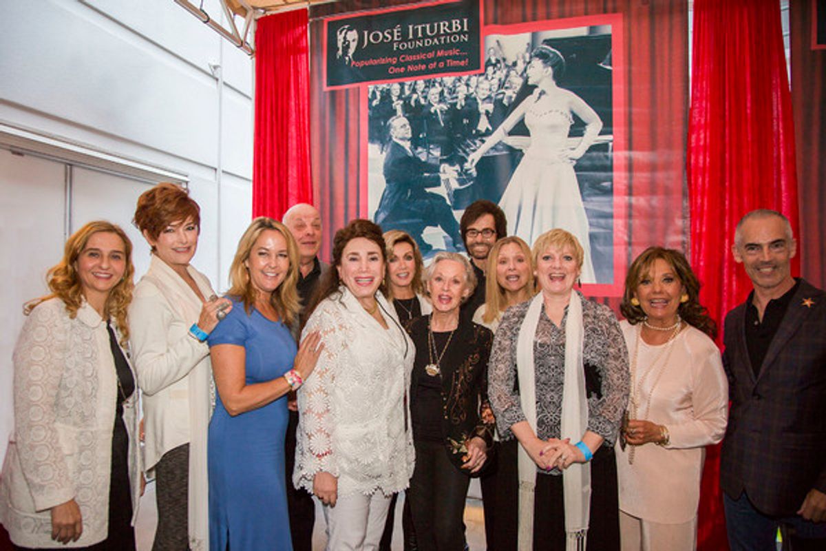  Vaydsar Thomasian, Caroilyn Hennesy, Erin Murphy, Charles Fox, Donelle Dadigan, Donna Mills, Tippi HEdren, George Chakiris, Roslyn Kind, Alison Arngrim, Dawn Wells and Mitch O'Farrell
 at 