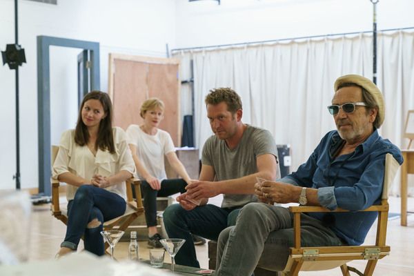 Rebecca Night, Claire Skinner, Barnaby Kay, and Robert Lindsay Photo