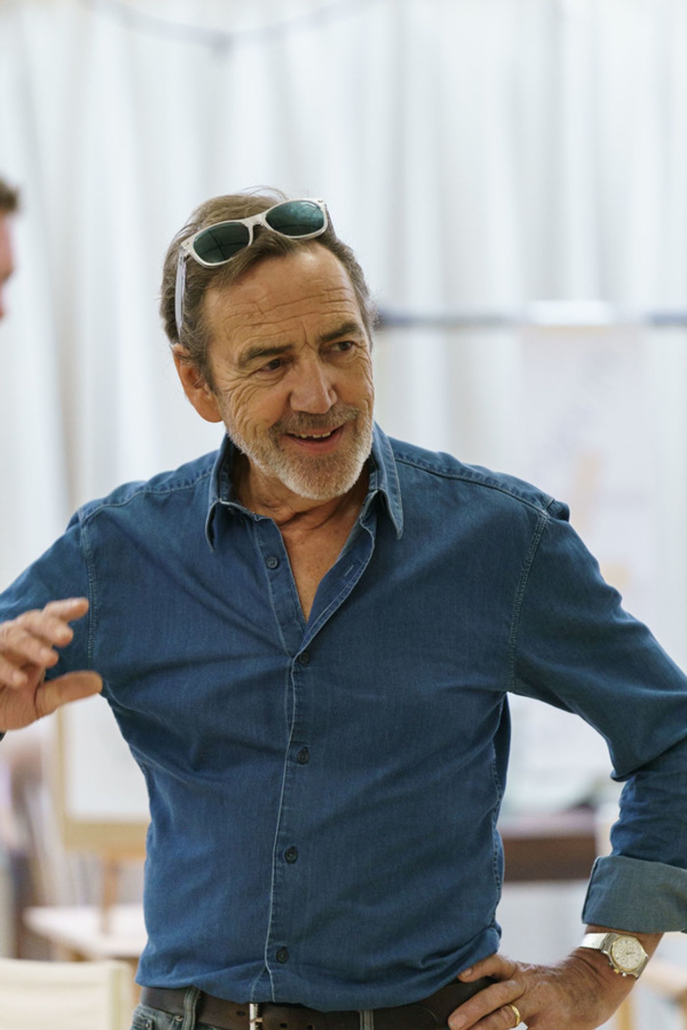 Photo Flash: In Rehearsals for PRISM, Starring Robert Lindsay, at Hampstead Theatre  Image