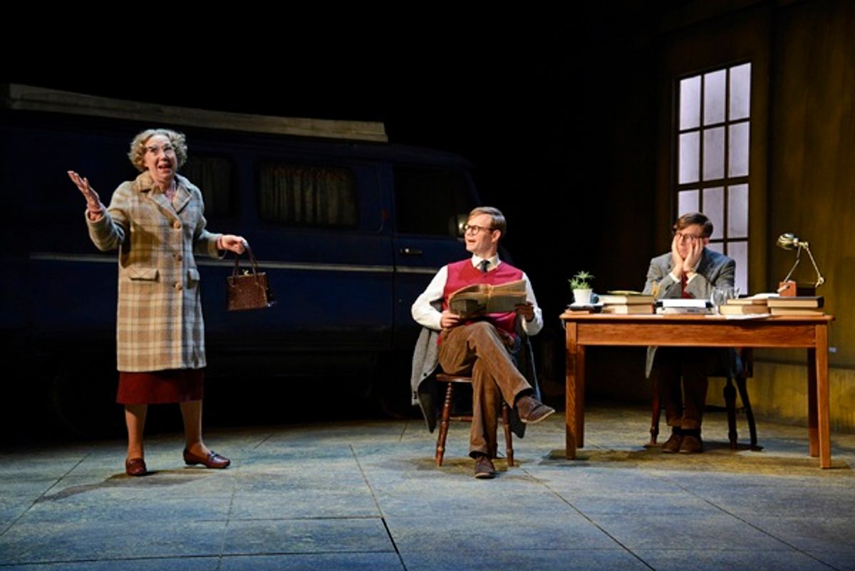 Gabrielle Lloyd, Sam Alexander, and James Northcote at 