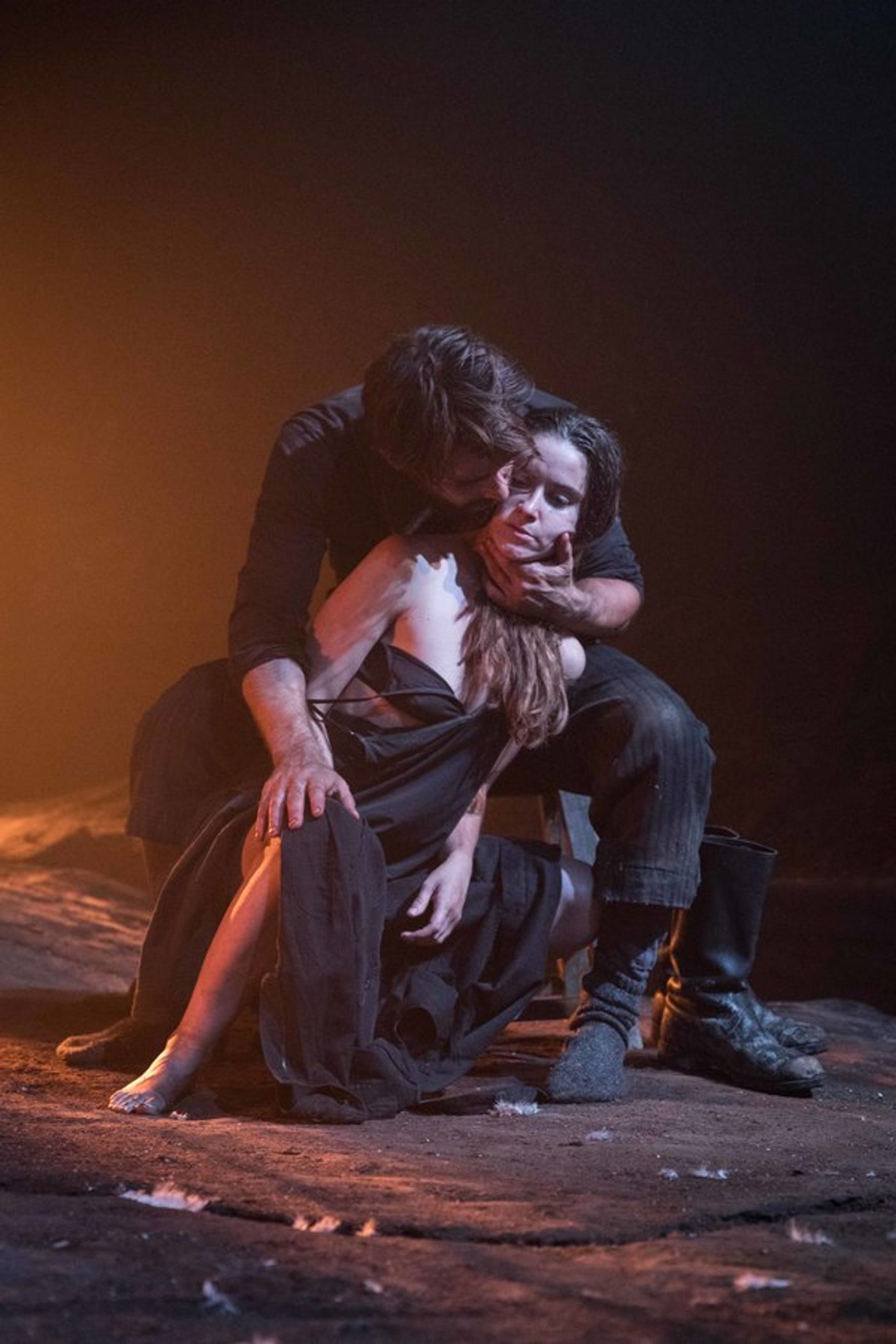Photo Flash: First Look at KNIVES IN HENS at the Donmar Warehouse  Image