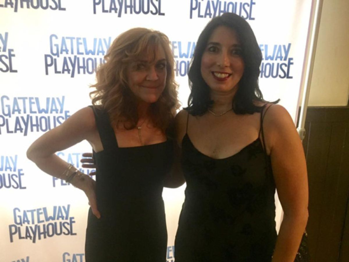 Andrea McArdle with Jennifer Gatewood Chiong at 