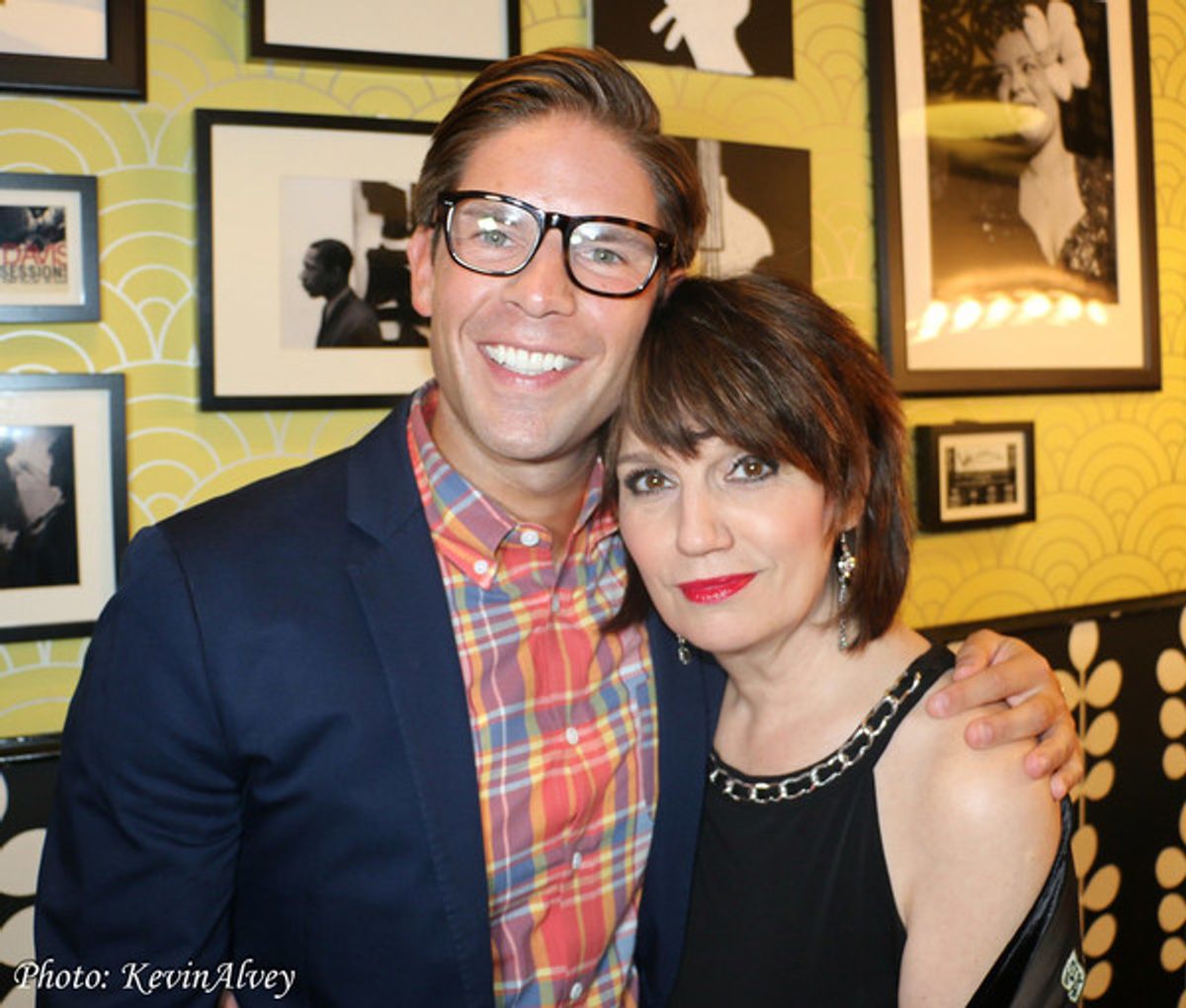Frank DiLella and Beth Leavel at 