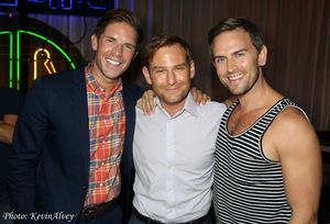 Frank DiLella, Chad Kimball and Daniel Reichard Photo