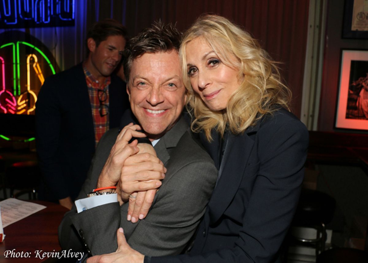 Jim Caruso and Judith Light at 