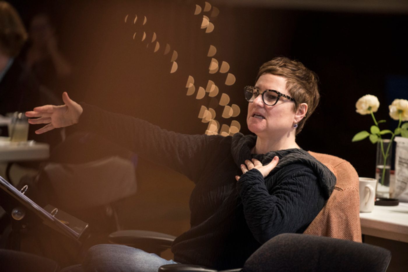 Photo Flash: In Rehearsal for THE REMBRANDT at Steppenwolf Theatre Company  Image