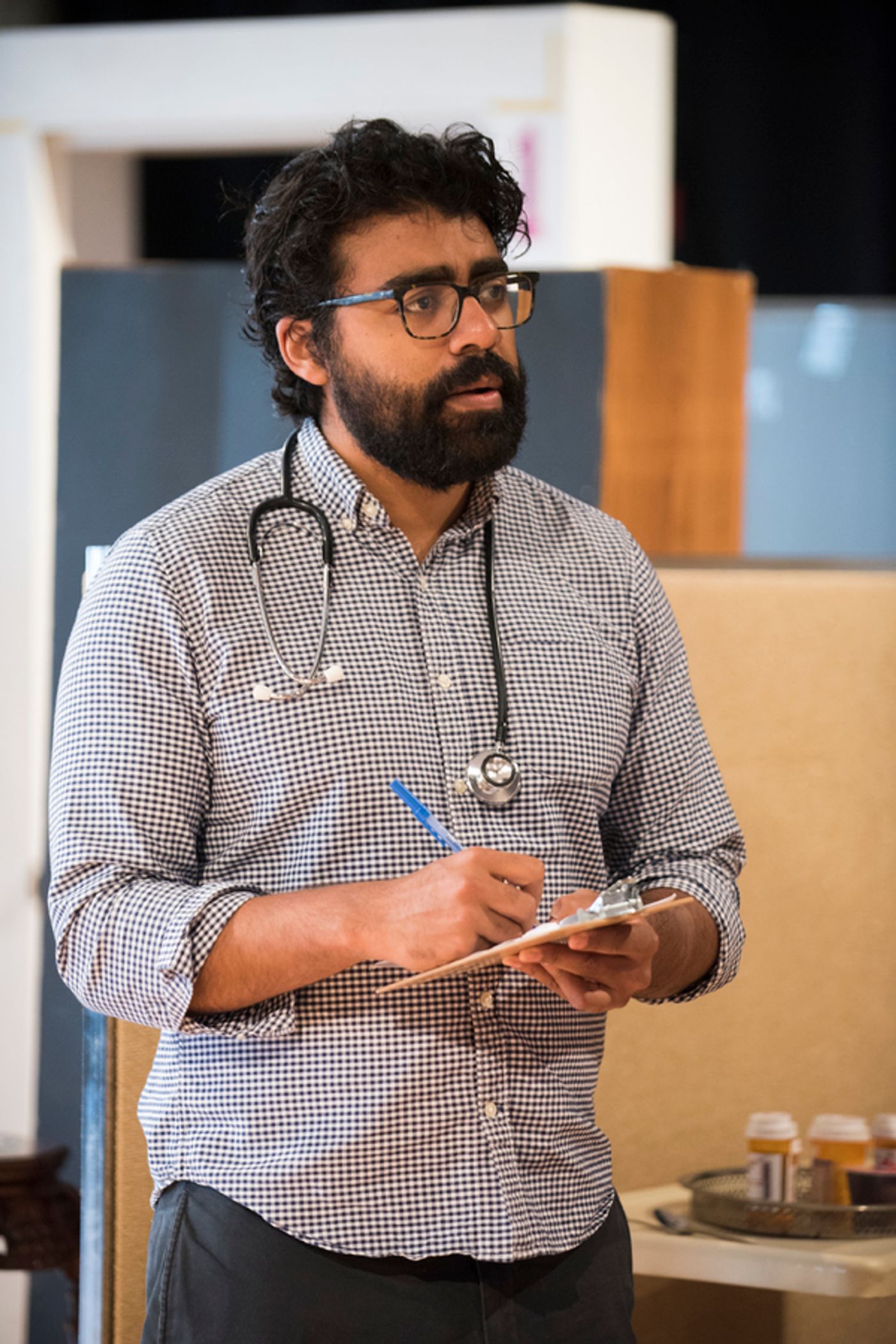 Photo Flash: In Rehearsal for THE REMBRANDT at Steppenwolf Theatre Company  Image