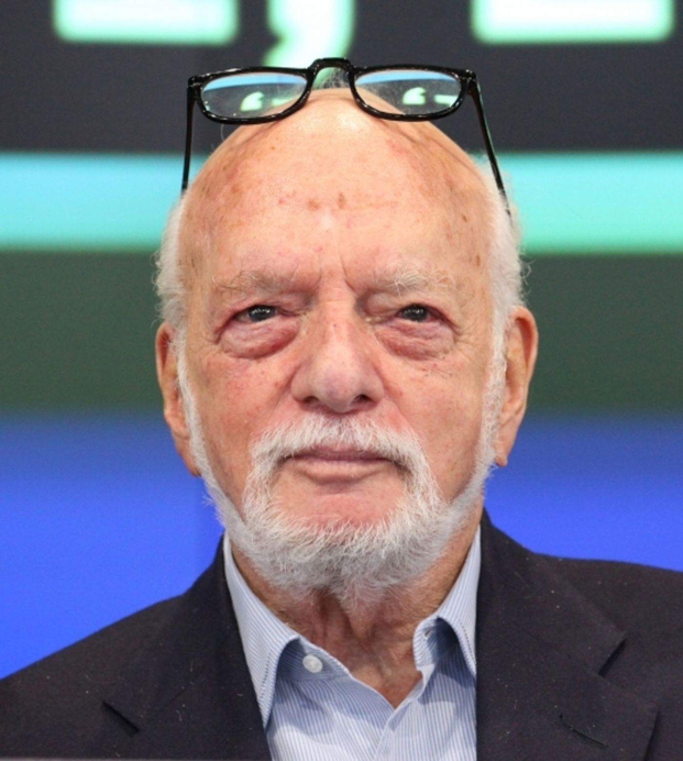 Photo Flash: Just 17 Inspiring Photos of Hal Prince with His Glasses on His Head  Image