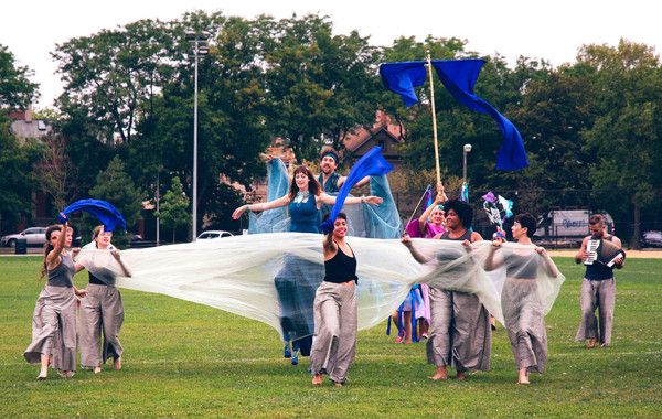 â€œWater Paradeâ€ (pictured) The cast of Walkabout Theater Companyâ€™s  Photo