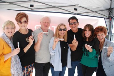 Alison Arngrim, Carolyn Hennesy, Don Most, Roslyn Kind, Anson Williams, Kate Linder a Photo