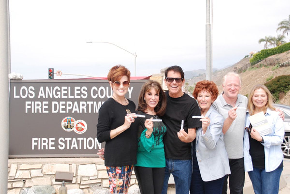 Carolyn Hennesy, Kate Linder, Anson Williams, Marion Ross, Don Most and Roslyn Kind  at 