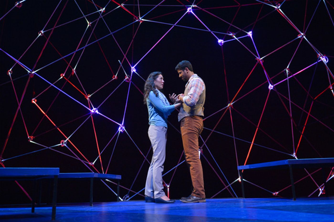 Photo Flash: First Look at CONSTELLATIONS Starring Robert Gilbert and Carie Kawa at TheatreWorks Silicon Valley  Image