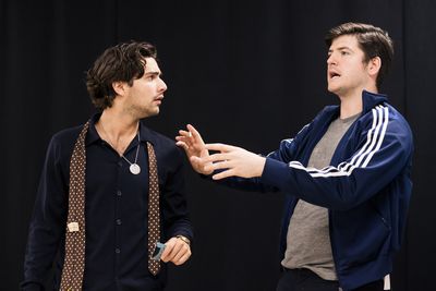 Fabien Frankel and James Alexandrou Photo