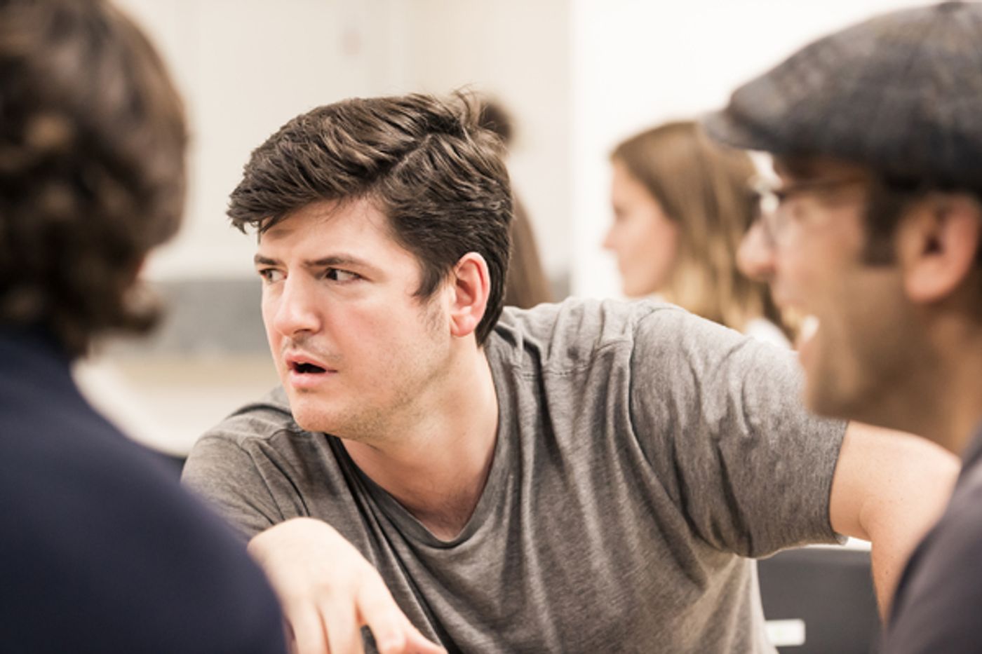 Photo Flash: In Rehearsals for THE KNOWLEDGE at Charing Cross Theatre  Image