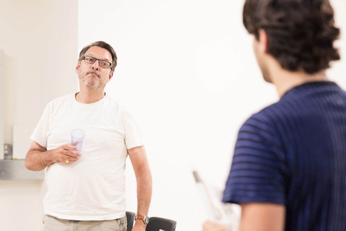 Photo Flash: In Rehearsals for THE KNOWLEDGE at Charing Cross Theatre  Image