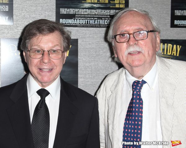 Maury Yeston & Thomas Meehan.attending the Roundabout Theatre Company's Opening Night Photo