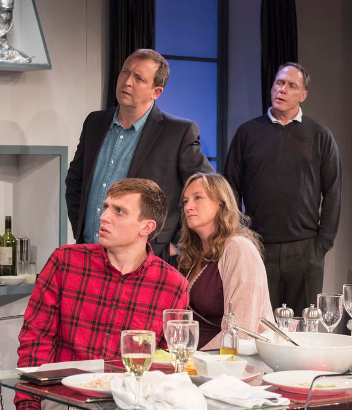 Photo Flash: First Look at LATE COMPANY at Trafalgar Studios  Image
