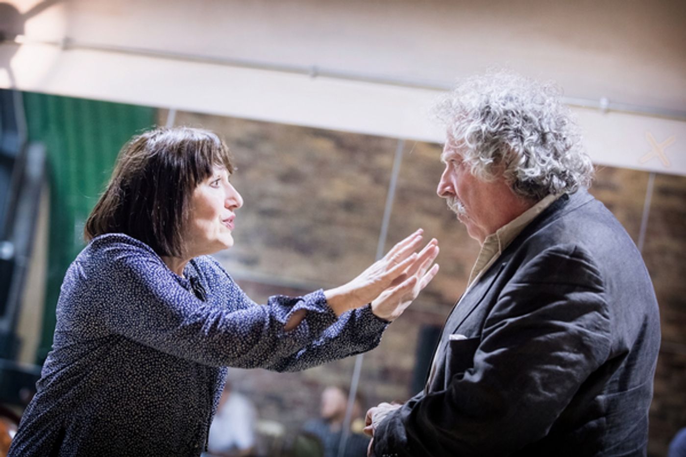 Photo Flash: In Rehearsals for DEATHTRAP, Starring Paul Bradley and Jessie Wallace, Ahead of UK Tour  Image