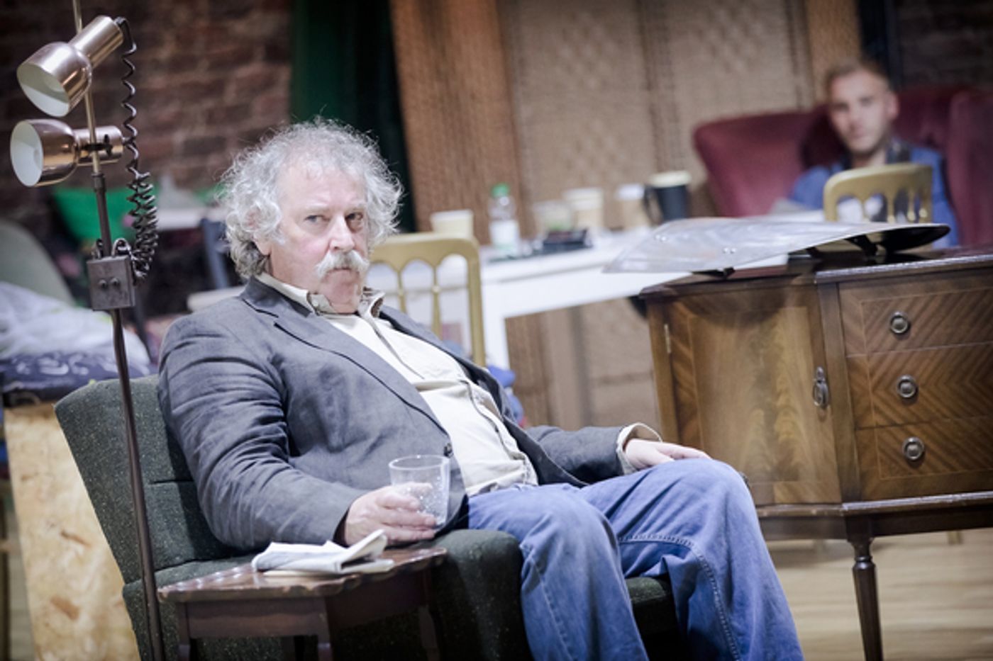 Photo Flash: In Rehearsals for DEATHTRAP, Starring Paul Bradley and Jessie Wallace, Ahead of UK Tour  Image