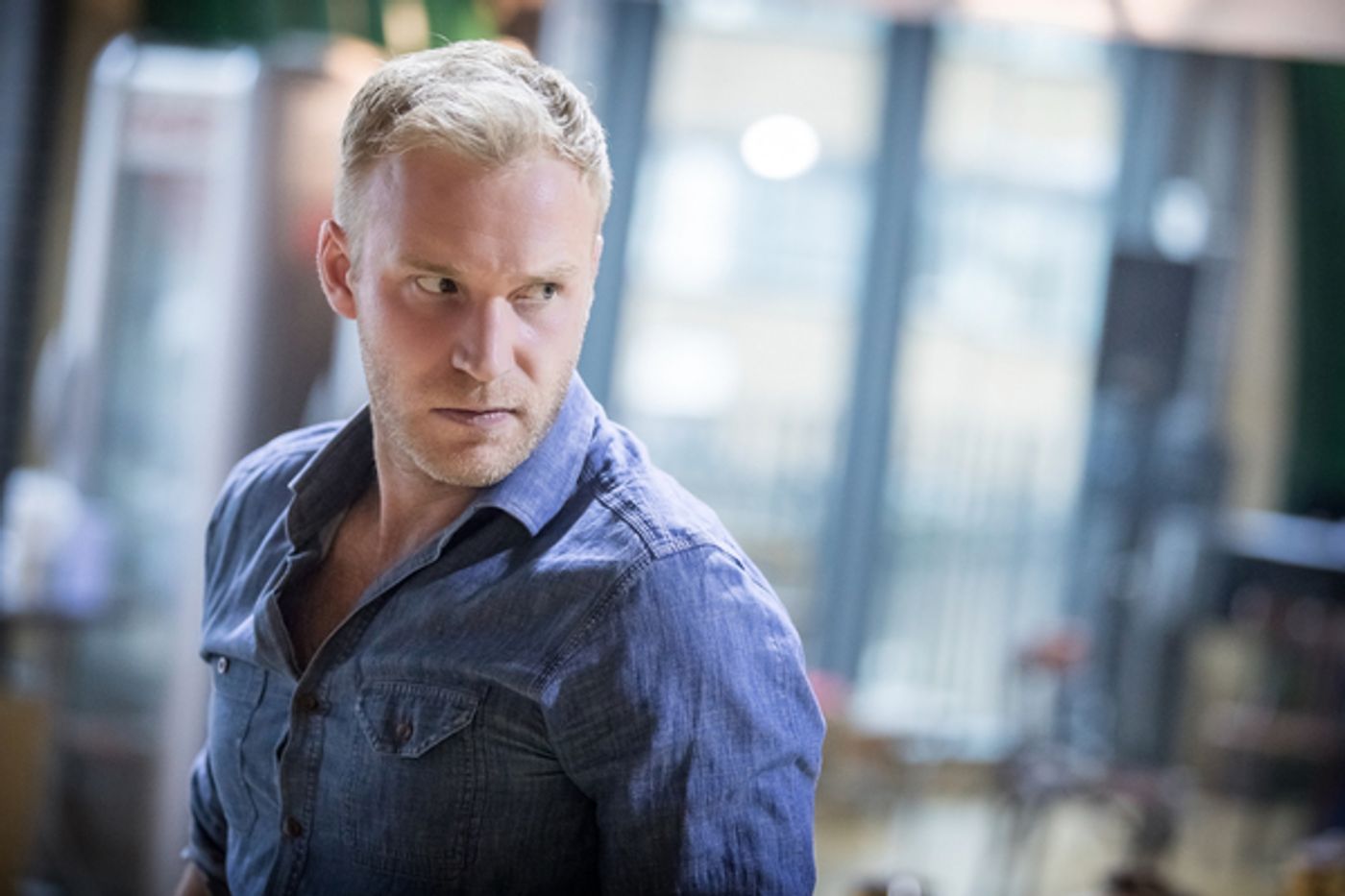 Photo Flash: In Rehearsals for DEATHTRAP, Starring Paul Bradley and Jessie Wallace, Ahead of UK Tour  Image