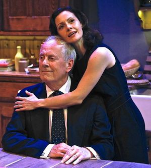 Gyles Brandreth and Kosha Engler Photo