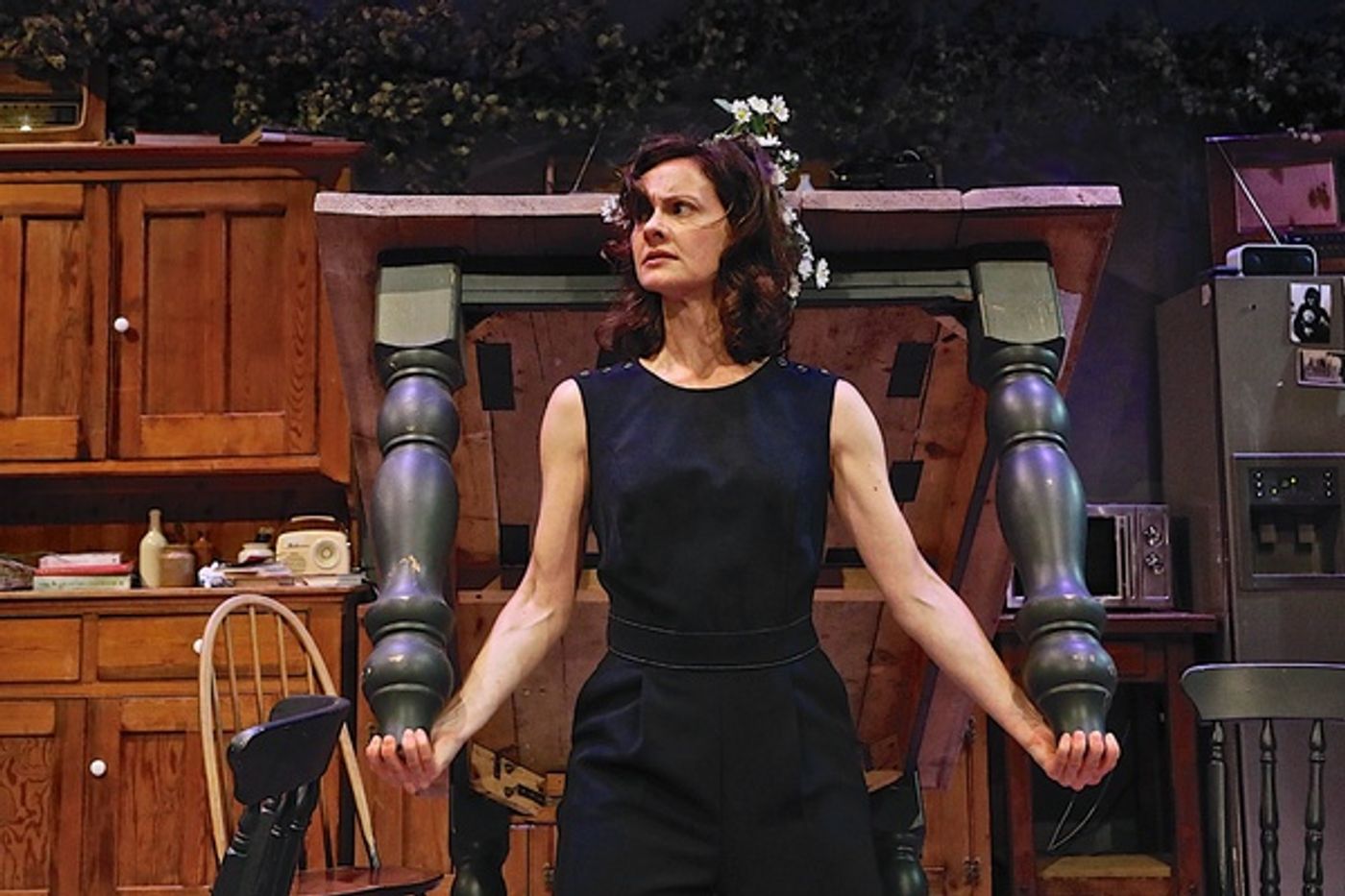 Photo Flash: First Look at HAMLET Starring Gyles Brandreth and Family at Park Theatre  Image