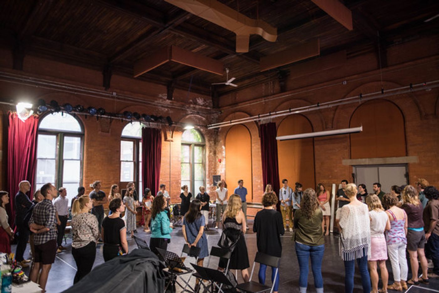 Exclusive: Get A Look at First Rehearsal of Britta Johnson's LIFE AFTER  Image