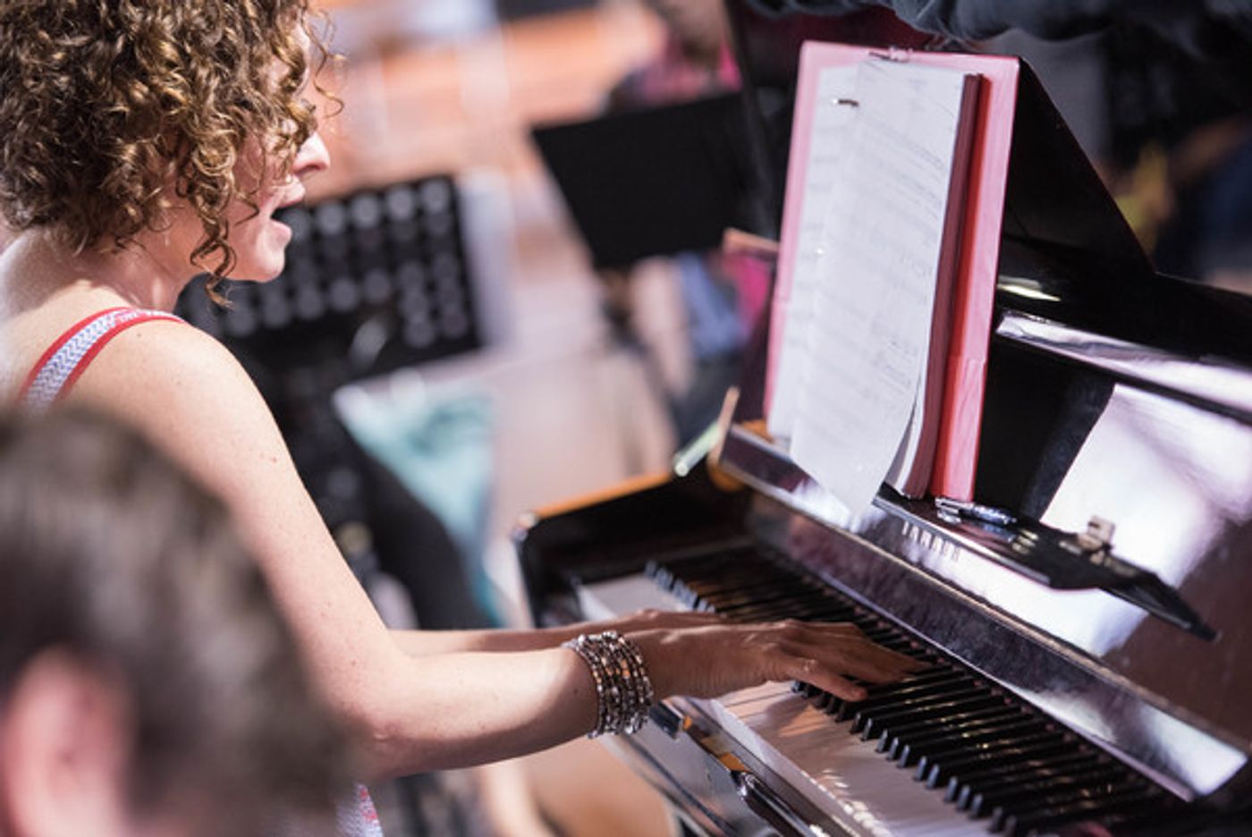 Exclusive: Get A Look at First Rehearsal of Britta Johnson's LIFE AFTER  Image