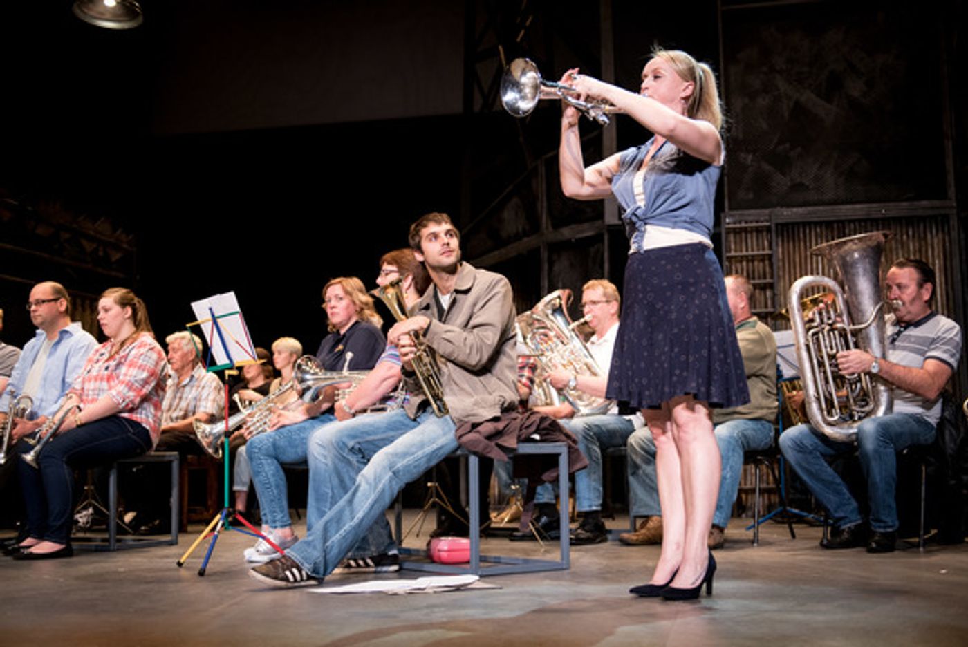 Photo Flash: First look at BRASSED OFF at Wolverhampton Grand Theatre  Image