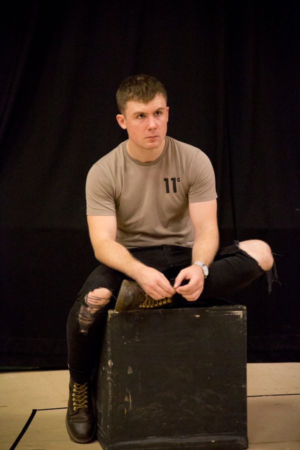Photos: In Rehearsal for EYES CLOSED, EARS COVERED at Bunker Theatre — photo 1 of 10