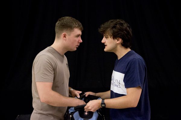 Photos: In Rehearsal for EYES CLOSED, EARS COVERED at Bunker Theatre — photo 6 of 10
