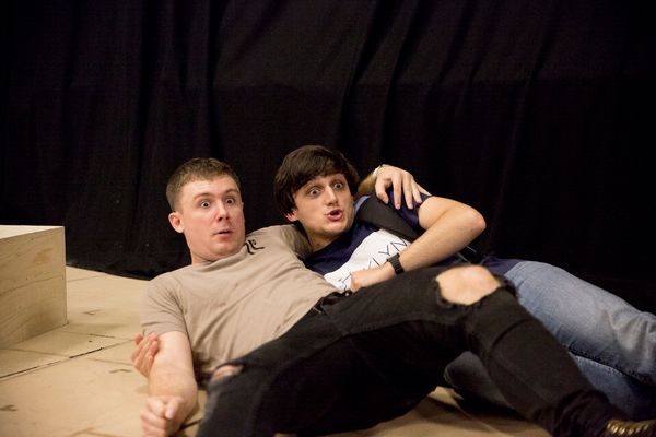 Photos: In Rehearsal for EYES CLOSED, EARS COVERED at Bunker Theatre — photo 2 of 10