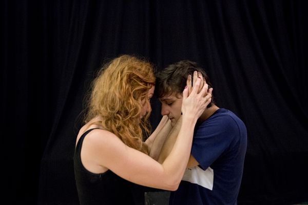 Photos: In Rehearsal for EYES CLOSED, EARS COVERED at Bunker Theatre — photo 10 of 10