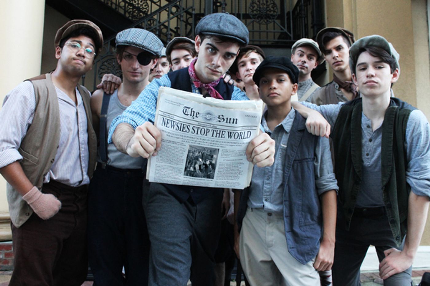 Photo Flash: Today's Headline: Meet the Cast of Disney's NEWSIES at Orlando REP  Image