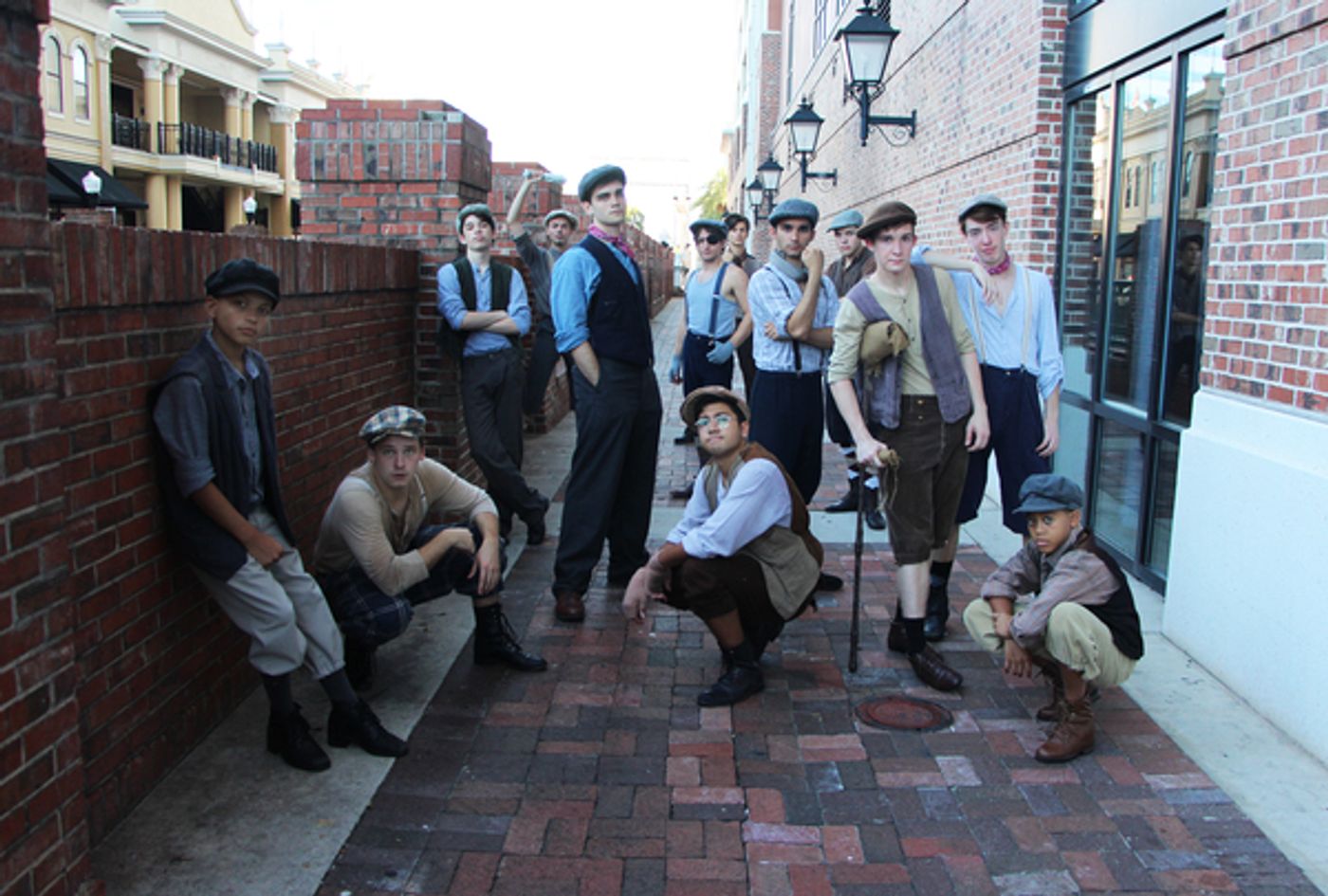 Photo Flash: Today's Headline: Meet the Cast of Disney's NEWSIES at Orlando REP  Image