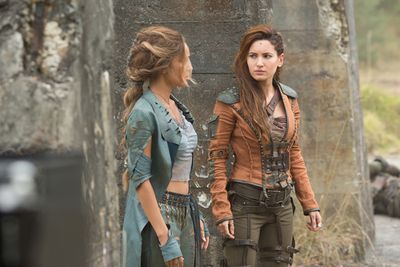 Vanessa Morgan and Ivana Baquero Photo