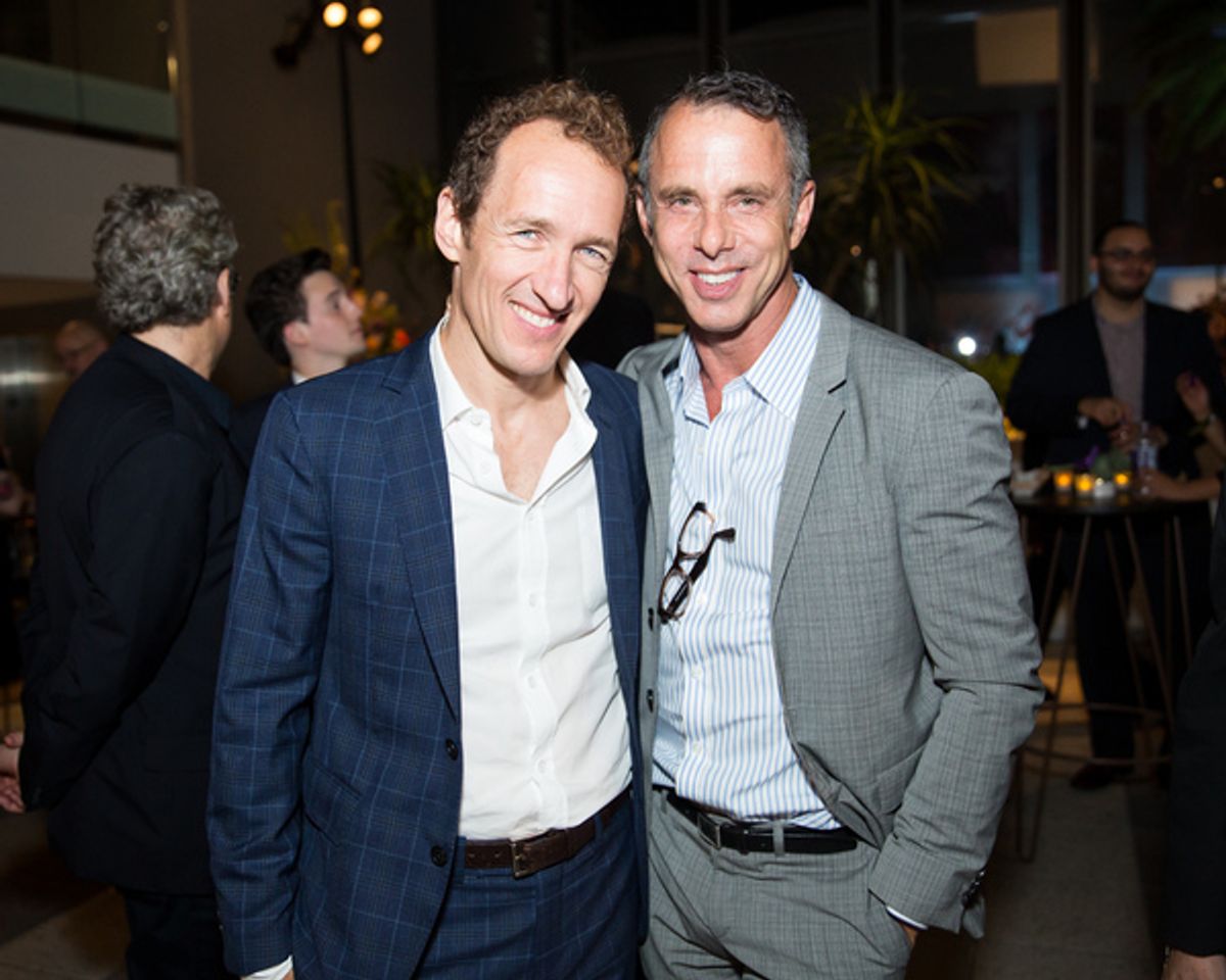 Jeffrey Seller and Josh Lehrer at 