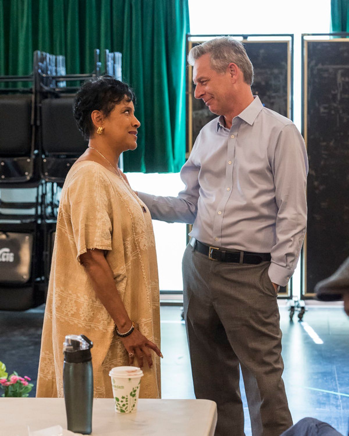 Phylicia Rashad and Michael Ritchie at 