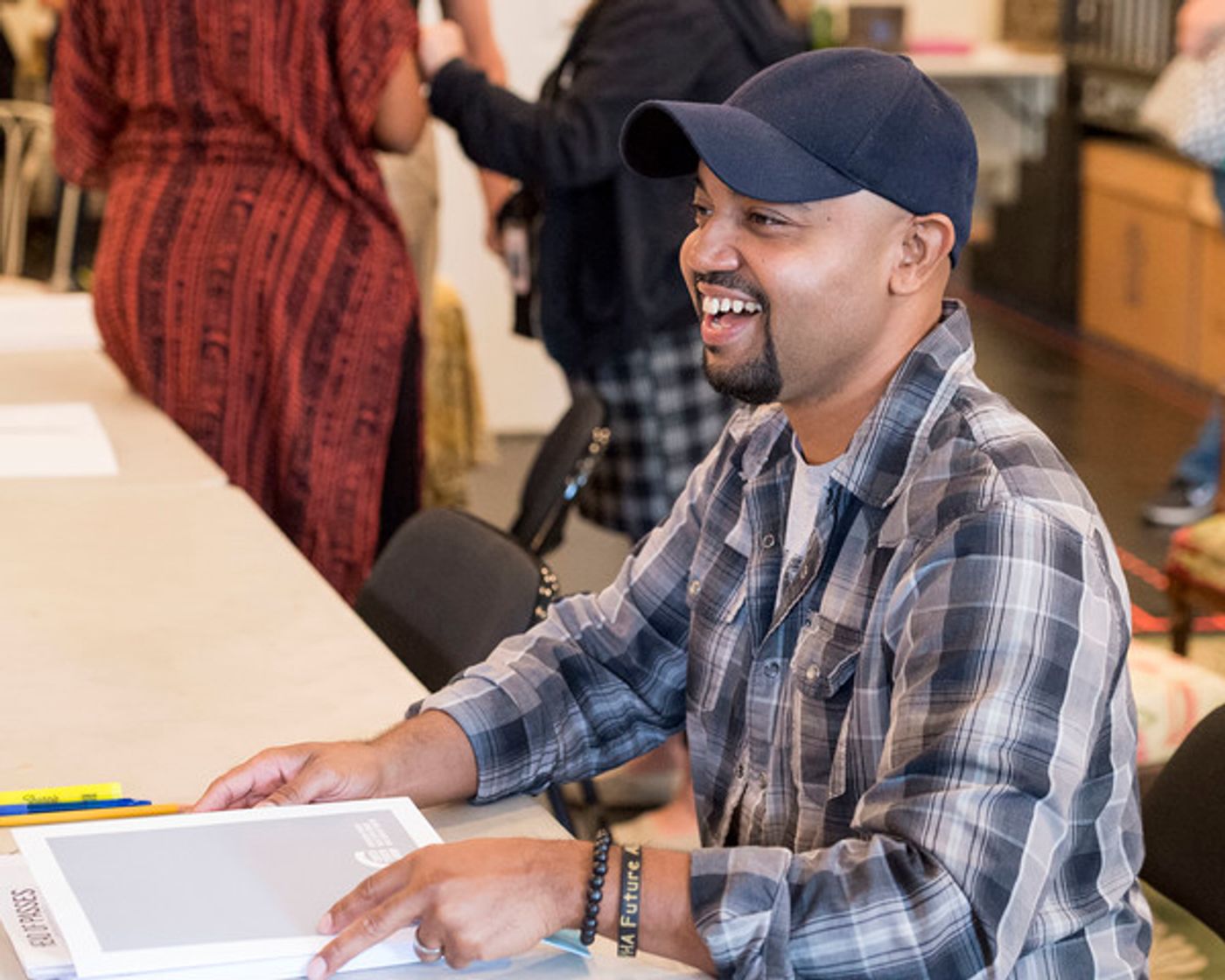 Photo Flash: Inside Rehearsal with Phylicia Rashad and More for HEAD OF PASSES at the Taper  Image