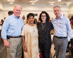 Stephen D. Rountree, Phylicia Rashad, Tina Landau and Michael Ritchie @ BroadwayWorld Stephen D. Rountree, Phylicia Rashad, Tina Landau and Michael Ritchie Photo