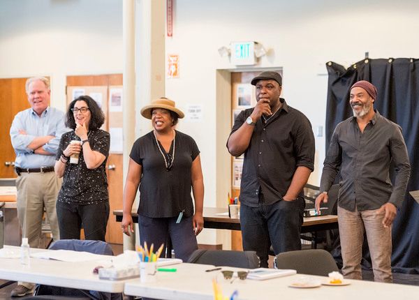 Stephen D. Rountree,  Tina Landau, Jacqueline Williams, J. Bernard Calloway and John  Photo