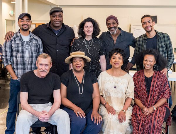 Francois Battiste, J. Bernard Calloway,  Tina Landau, John Earl Jelks, Kyle Beltran;  Photo