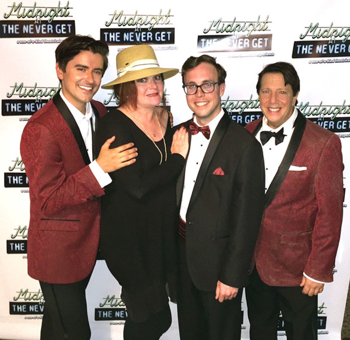 Sam Bolen, Faith Prince, Mark Sonnenblick,  Jody O'Neil at 