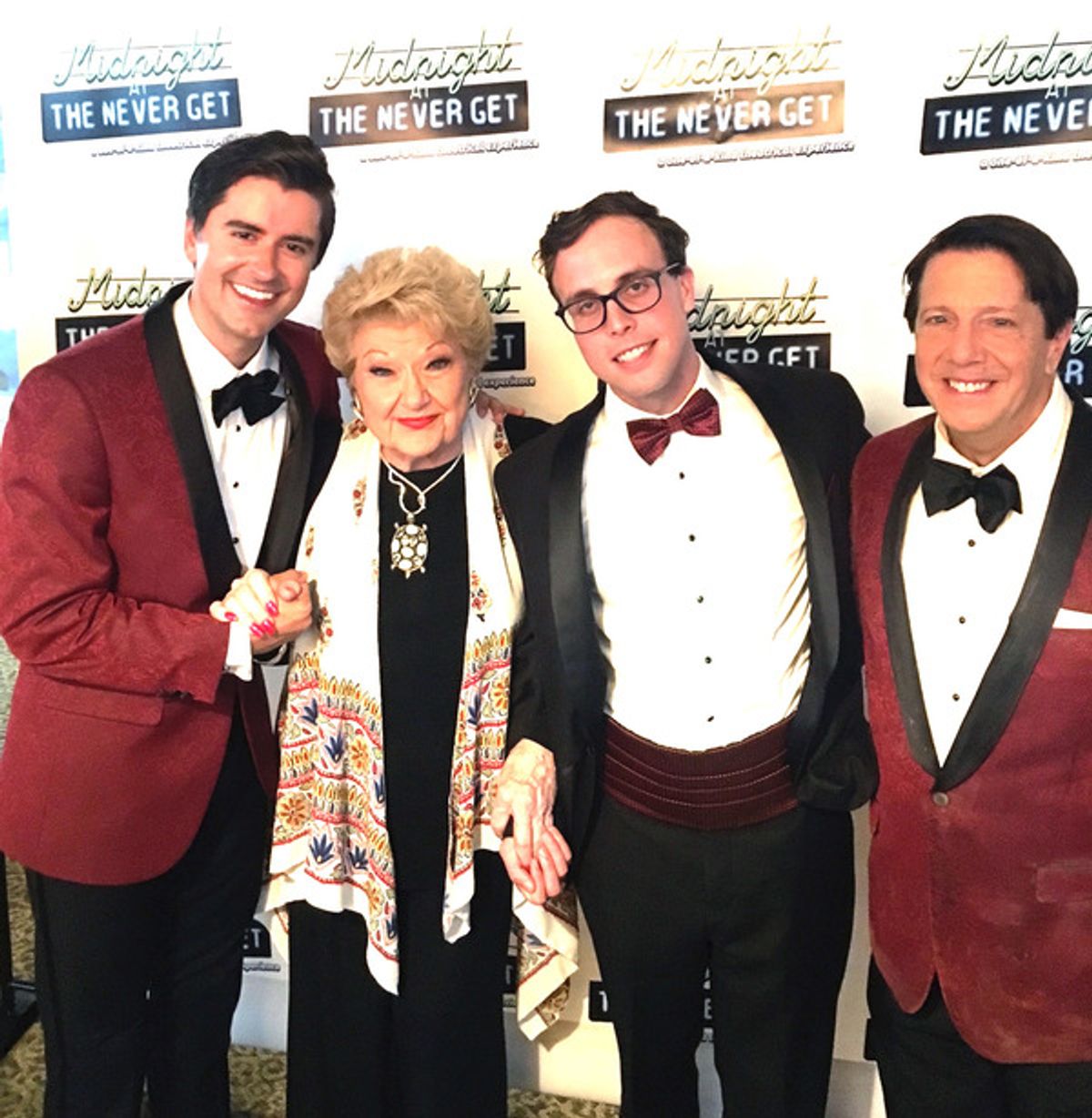 Sam Bolen, Marilyn Maye, Mark Sonnenblick,  Jody O'Neil at 