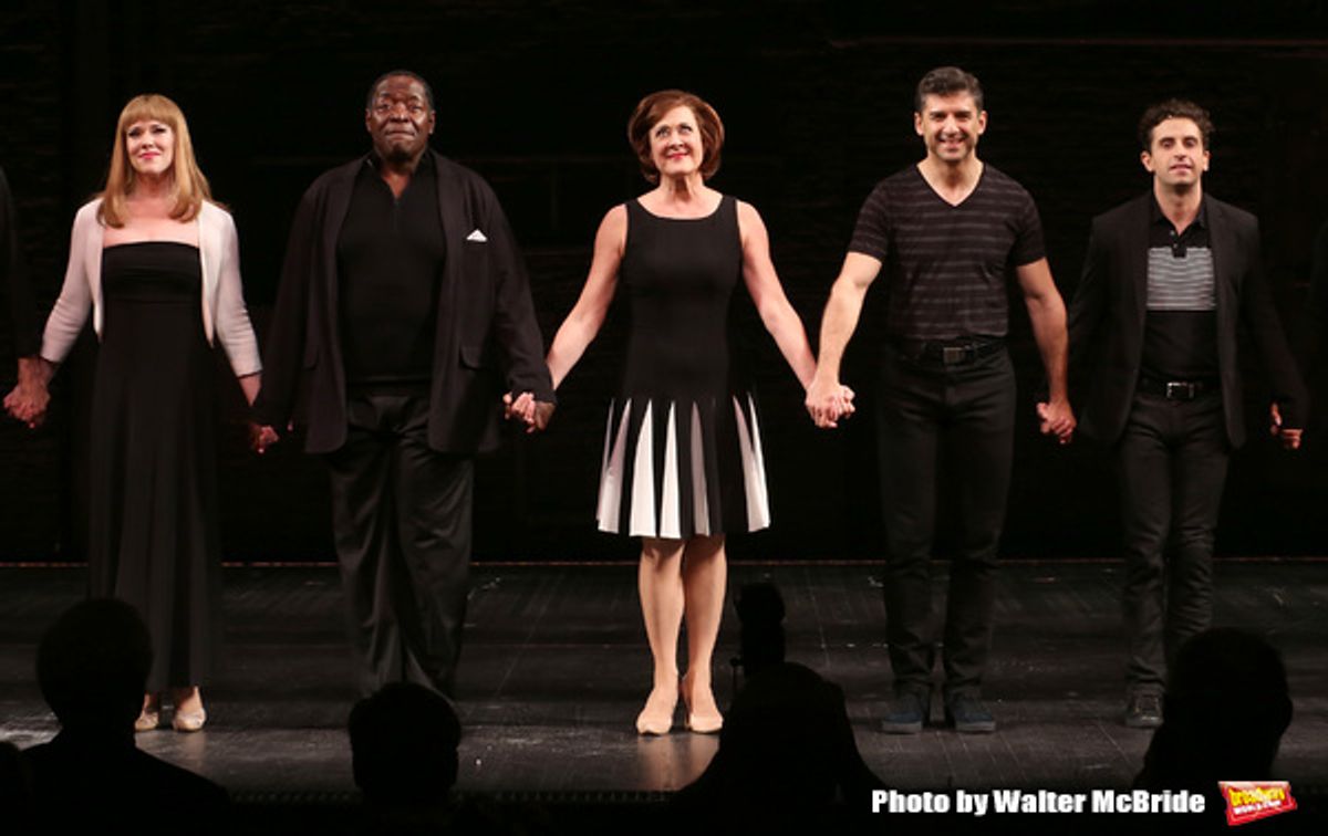 Emily Skinner, Chuck Cooper, Karen Ziemba, Tony Yazbeck, Brandon Uranowitz  at 