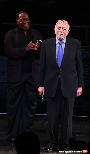Chuck Cooper and Hal Prince @ BroadwayWorld Chuck Cooper and Hal Prince Photo